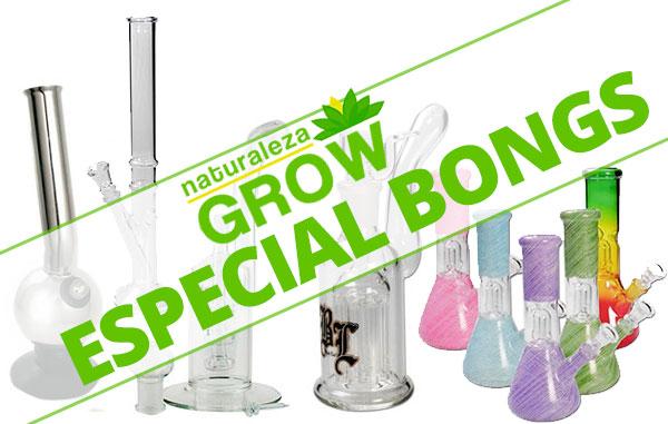 Bambú Grow - Bongs para fumar marihuana, de cristal de