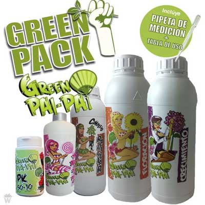 Green Pack forma de uso kit fertilizante