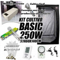 KIT CULTIVO INTERIOR BASIC 250W ARMARIO 60X60X140CM