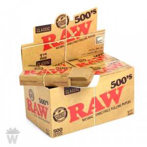 PAPEL RAW CLASSIC 500 1/4