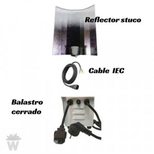 CABLE IEC 1,5M BALASTRO CLASE 2 A REFLECTOR