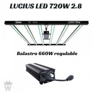 LUCIUS LED 720W 2.8 CON BALASTRO