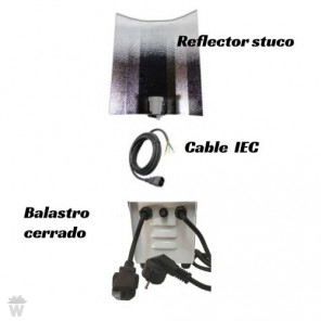 CABLE IEC 1,5M PARA CONECTAR BALASTRO CERRADO A REFLECTOR STUCO