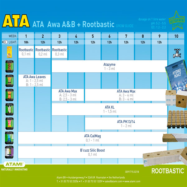 tabla Atami ATA AWA Rootbastic